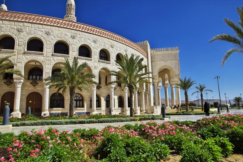 Al Saleh Mosque Great Mosque Sana Yemen