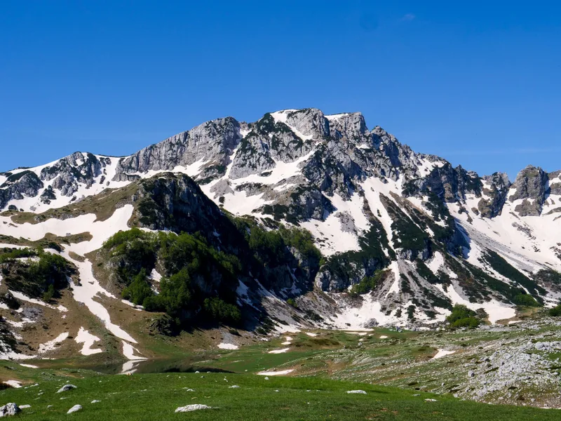 Amazing Shot Nature Durmitor National Park Montenegro