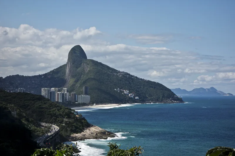 Amazing Shot Rio De Janeiro S Beach Majestic Mountain
