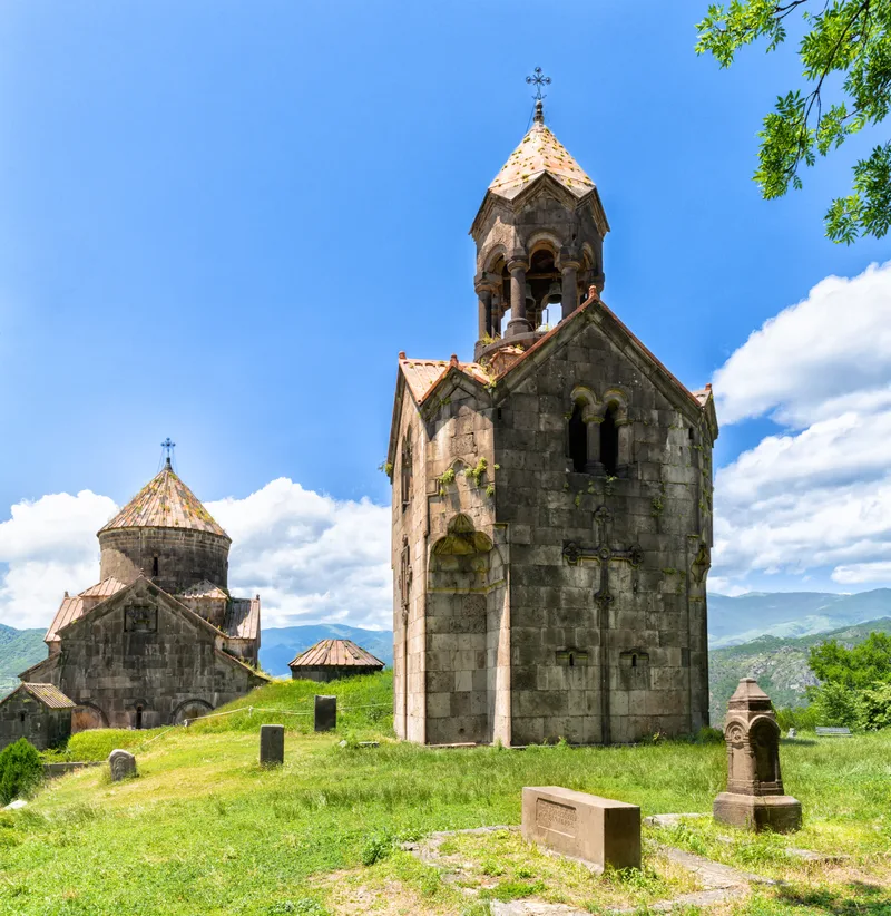 Ancient Armenian Akhpat Monastery North Part Armenia