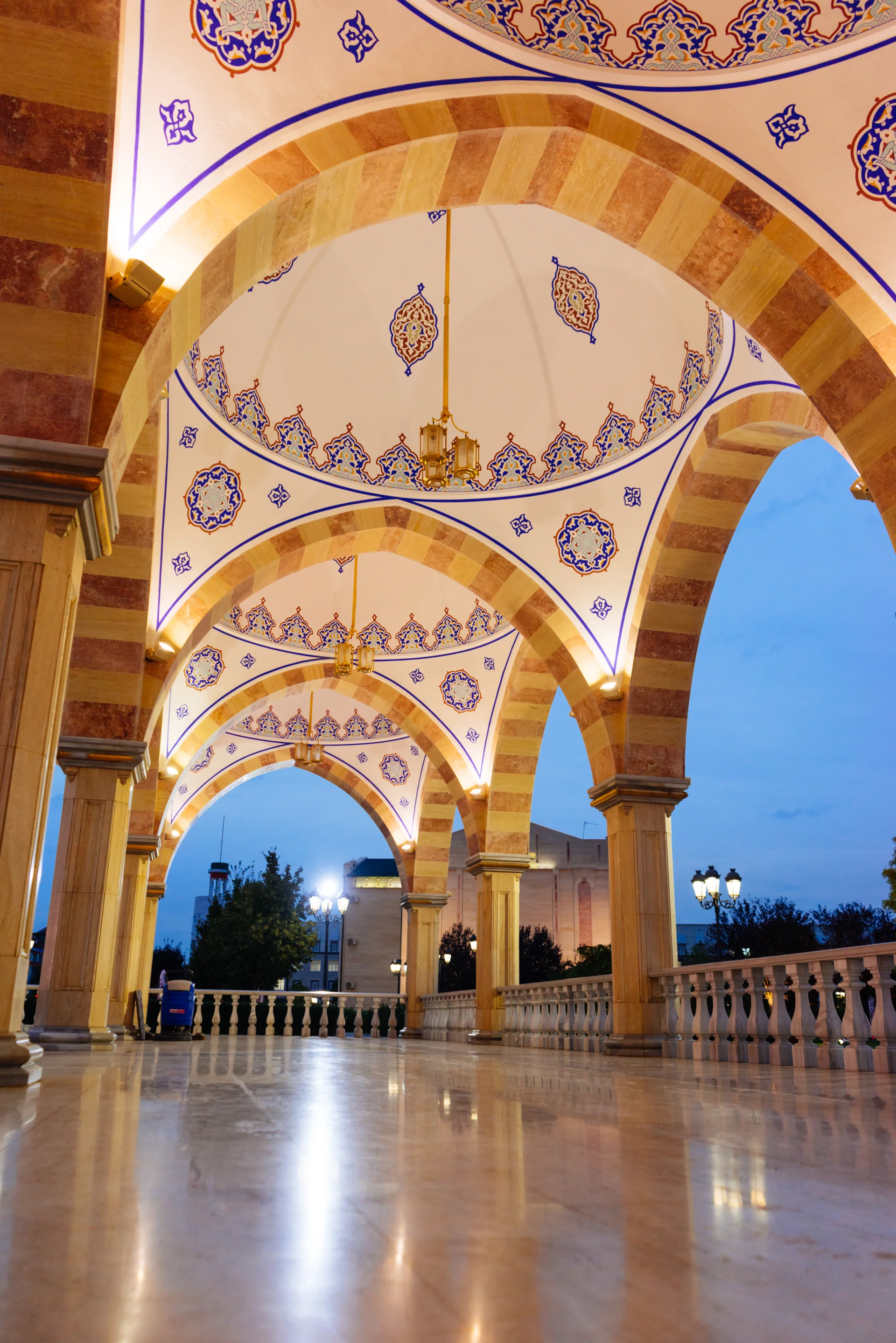 Arabian Muslim Majestic Architecture Evening Sky. Uncategorized wallpaper. 4912×7360px. Free download for personal use.