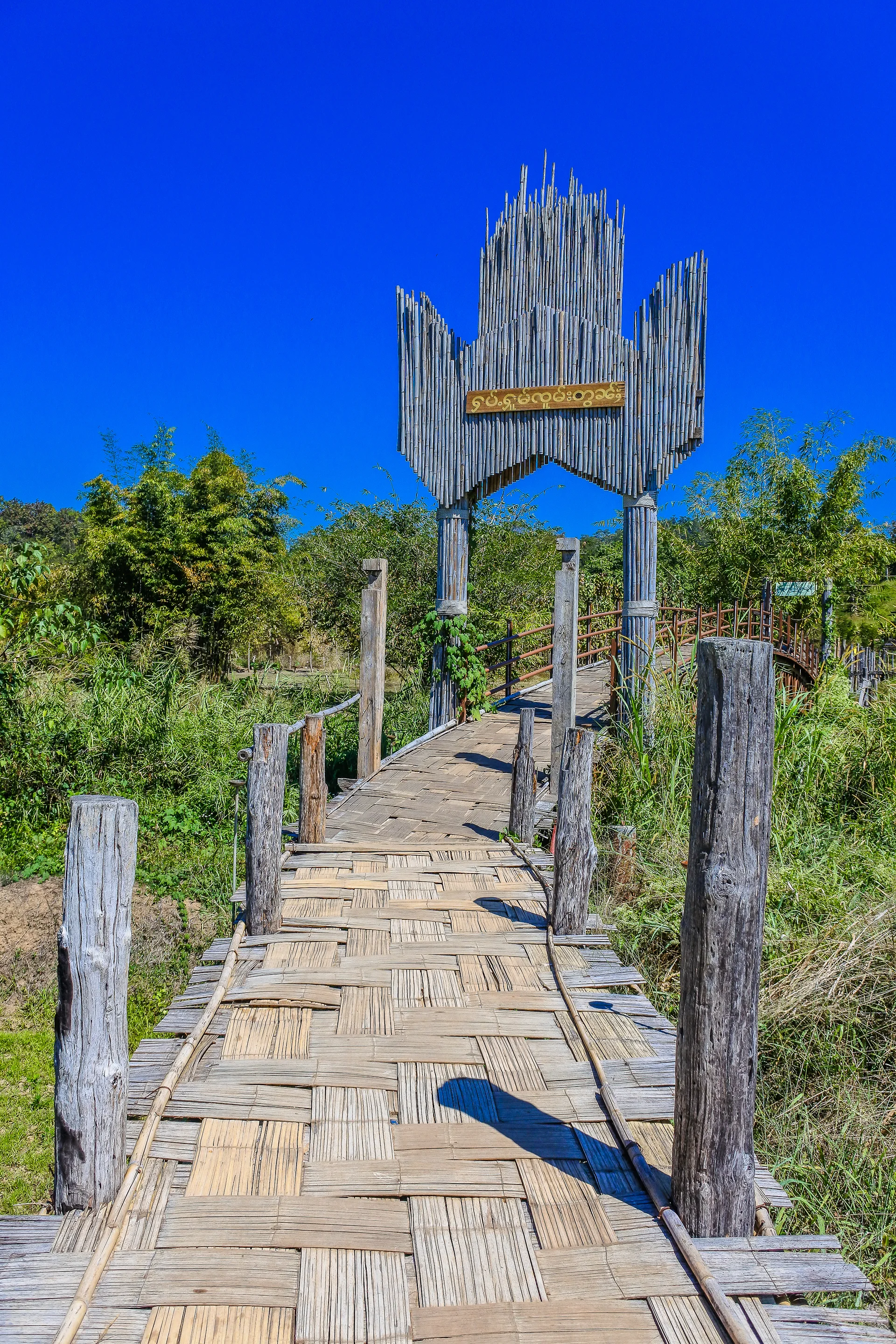 Bamboo Bridge Sutongpe Bridge Longest Wooden Bridge Mae Hong Son Thailand. Uncategorized wallpaper. 2133×3200px. Free down…