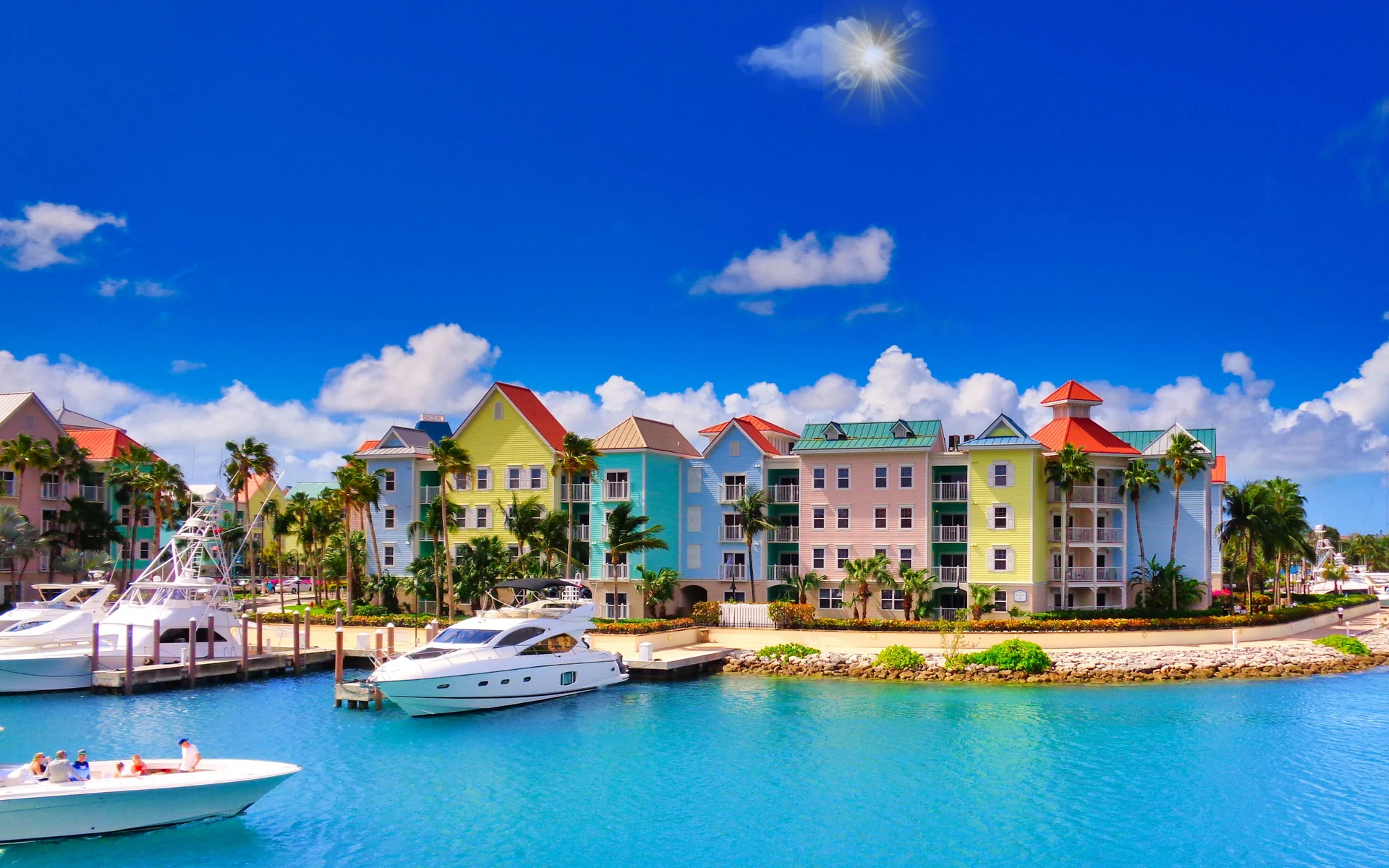 Beautiful Bahamas Land Scape View 8 1. Aerial wallpaper. 4000×2500px. Free download for personal use.