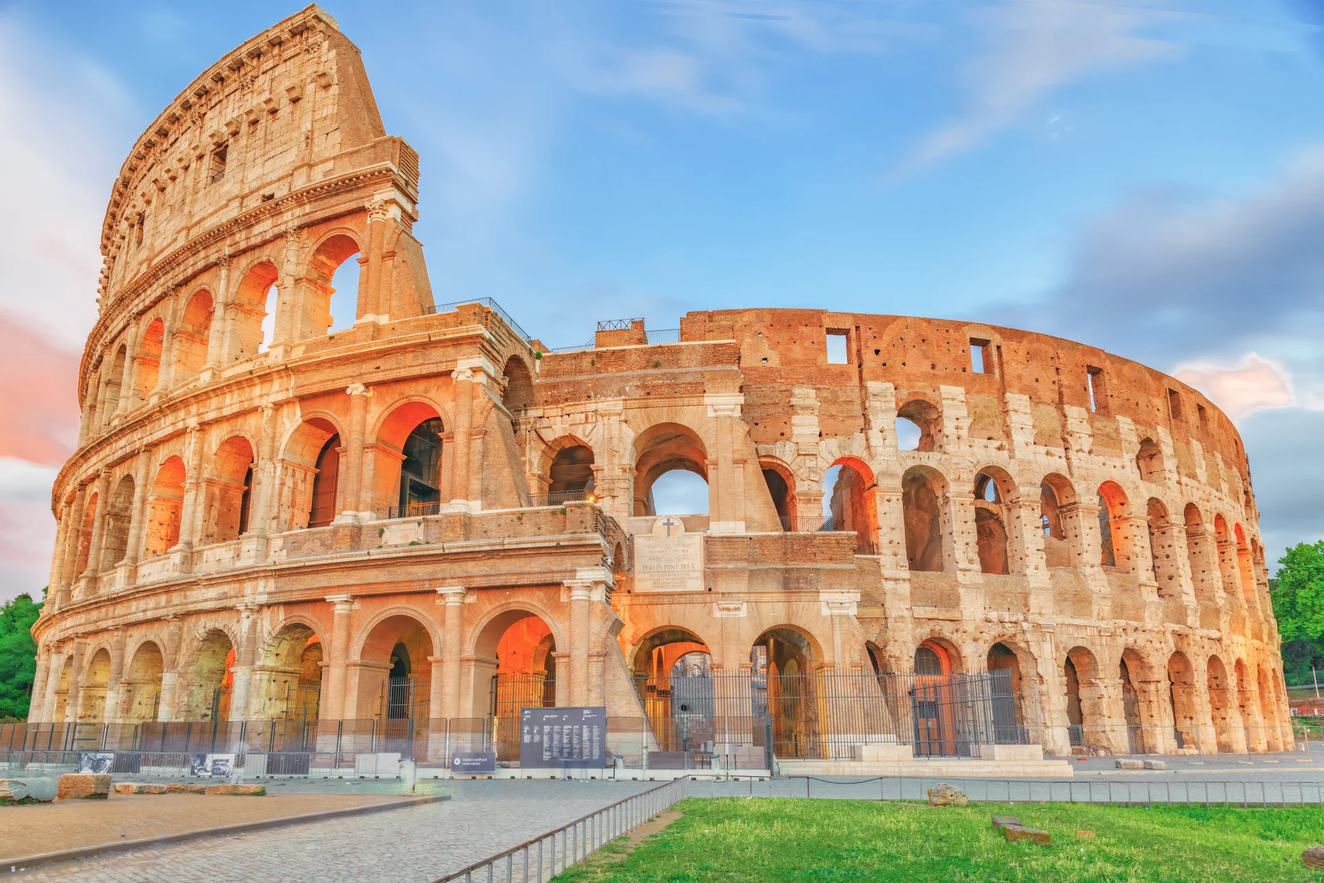 Beautiful Landscape Colosseum Rome One Wonders World Evening Time. Uncategorized wallpaper. 5000×3337px. Free download for…