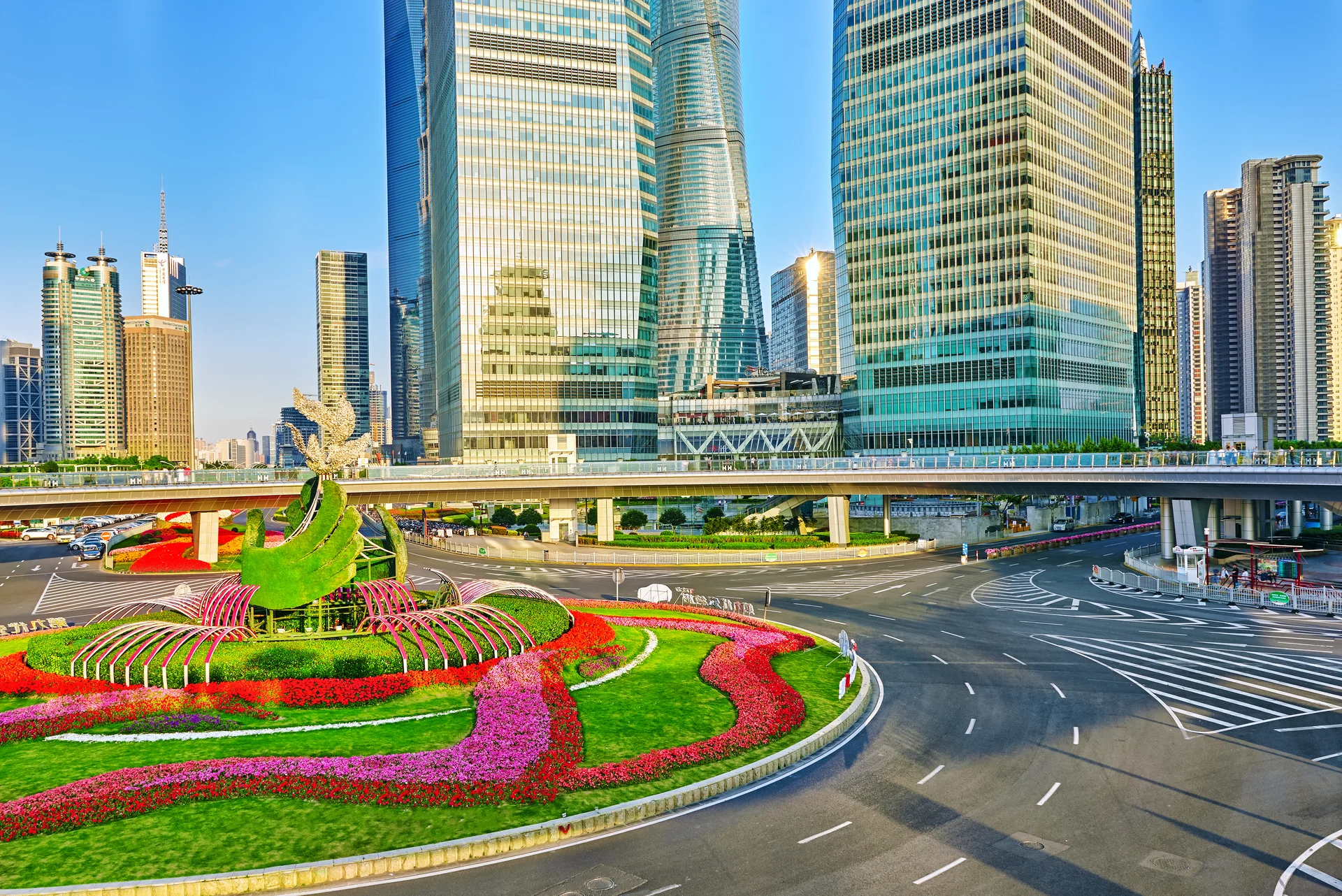 Beautiful Office Skyscrapers City Building Pudong Shanghai China. Cities wallpaper. 4500×3005px. Free download for persona…