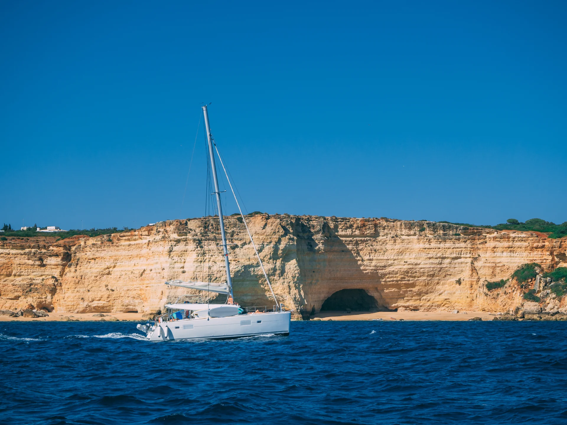 Beautiful Shot Ship Algarve Coast Portugal. Uncategorized wallpaper. 4443×3332px. Free download for personal use.