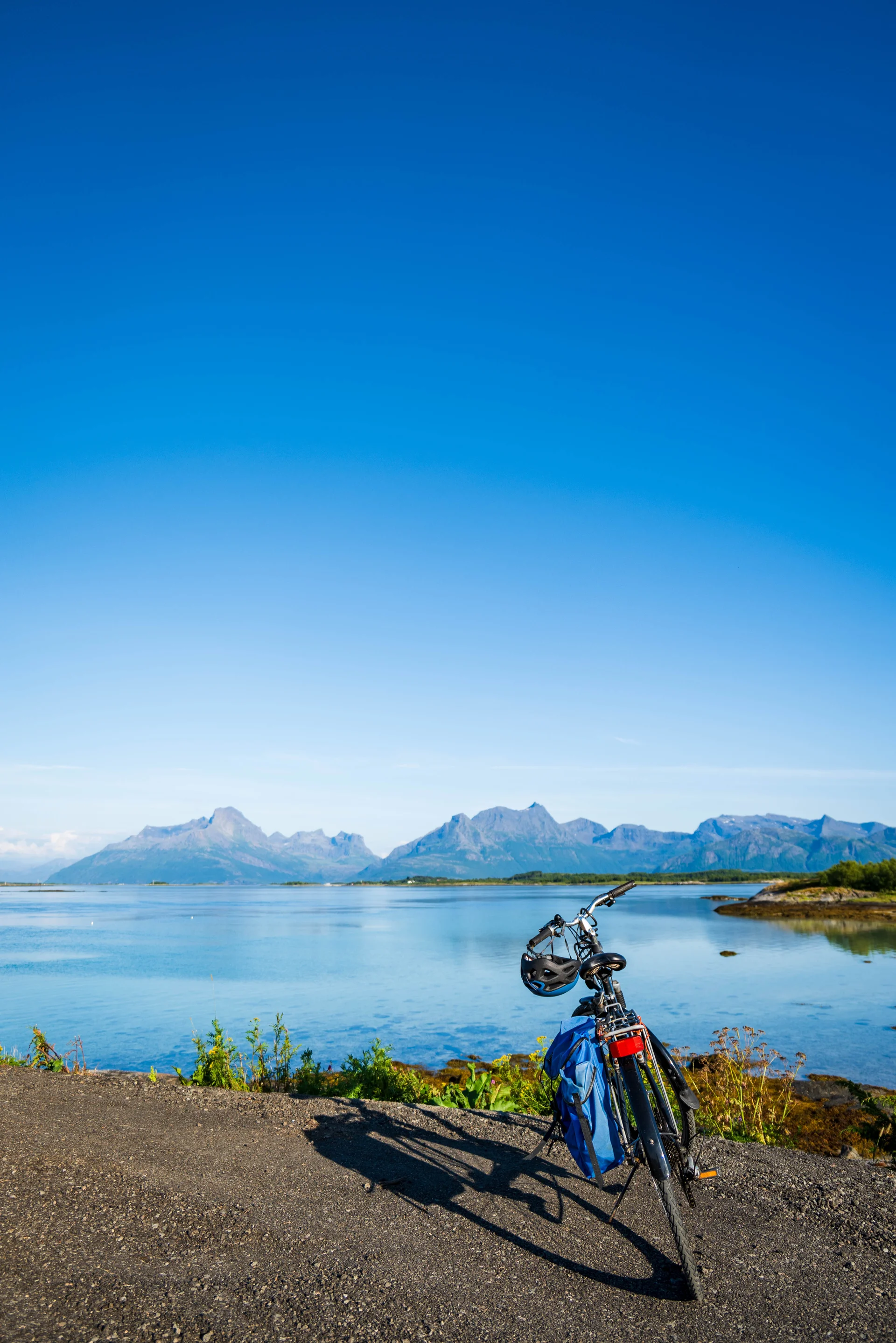 Bikepacking Concept Photo With Touring Bicycle With Beautiful Landscape. Nature wallpaper. 3852×5770px. Free download for …