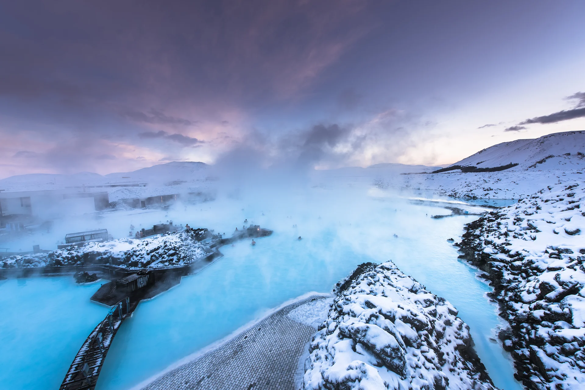 Blue Lagoon Hot Spring Spa Iceland. Nature wallpaper. 4000×2670px. Free download for personal use.
