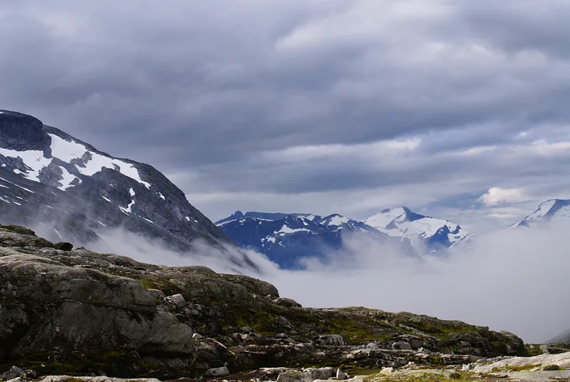 Breathtaking Scenery Beautiful Atlanterhavsveien Atlantic Ocean Road Norway