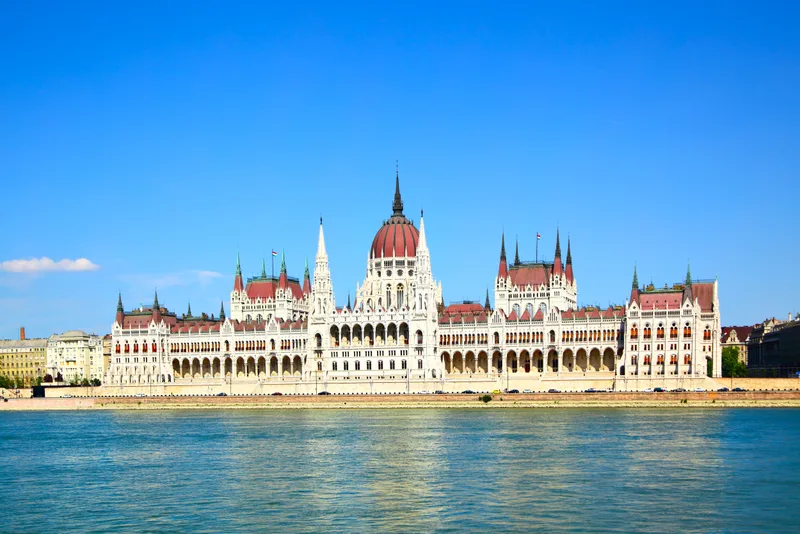 Building Parliament Budapest Hungary