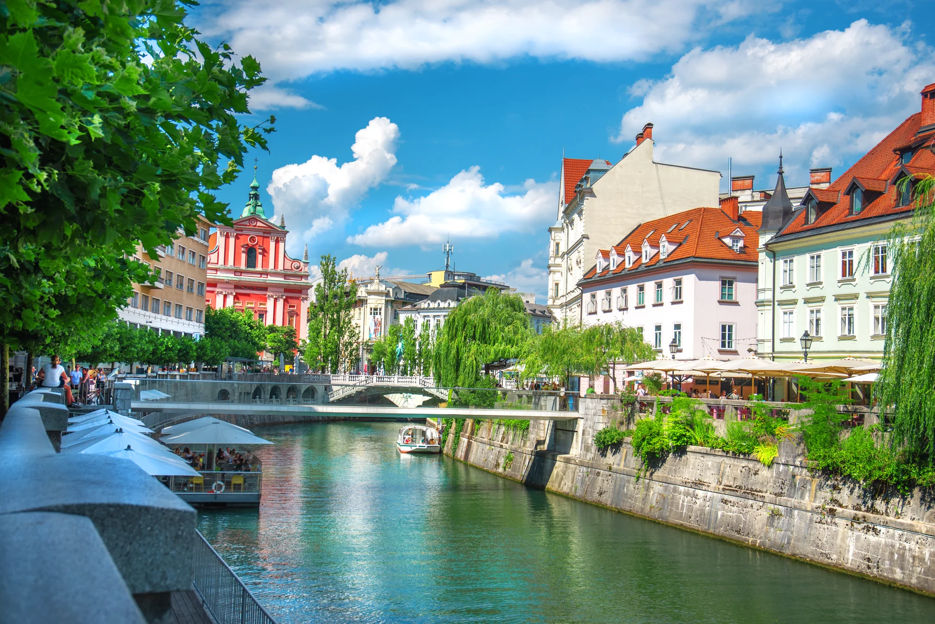 Capital City Slovenia Ljubljana Old Hisoric Town Famous Places Europe. Vintage wallpaper. 6016×4016px. Free download for p…