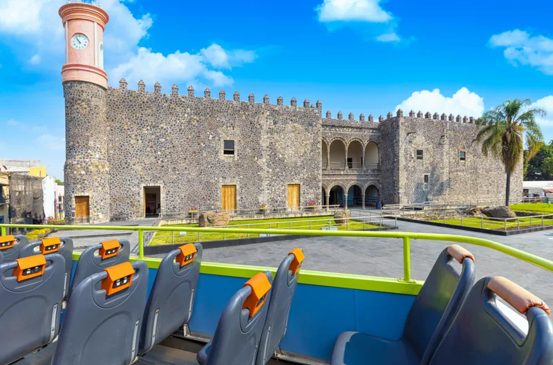 Central Plaza Historic Centre Colorful Colonial Architecture Cuernavaca Mexico Morelos