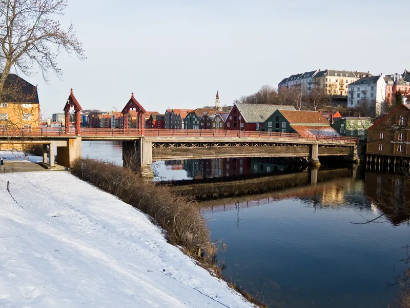 City Winter Landscape Snow