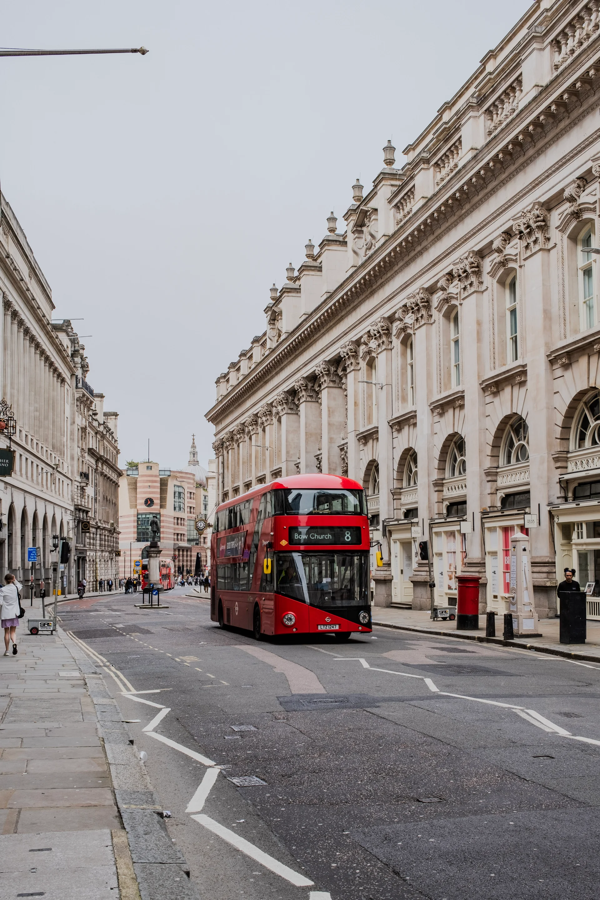 Classic Red London Buses Located Financial District City London England Uk. Cities wallpaper. 3827×5741px. Free download f…