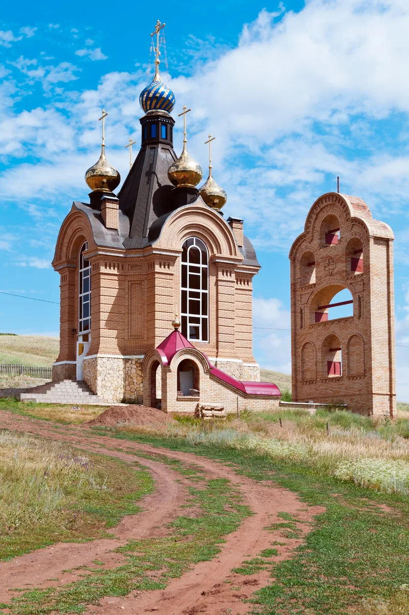 Convent Mercy St Nicholas Holy Cave Church St John Baptist Entrance Cave Russia Orenburg 07 12 2015