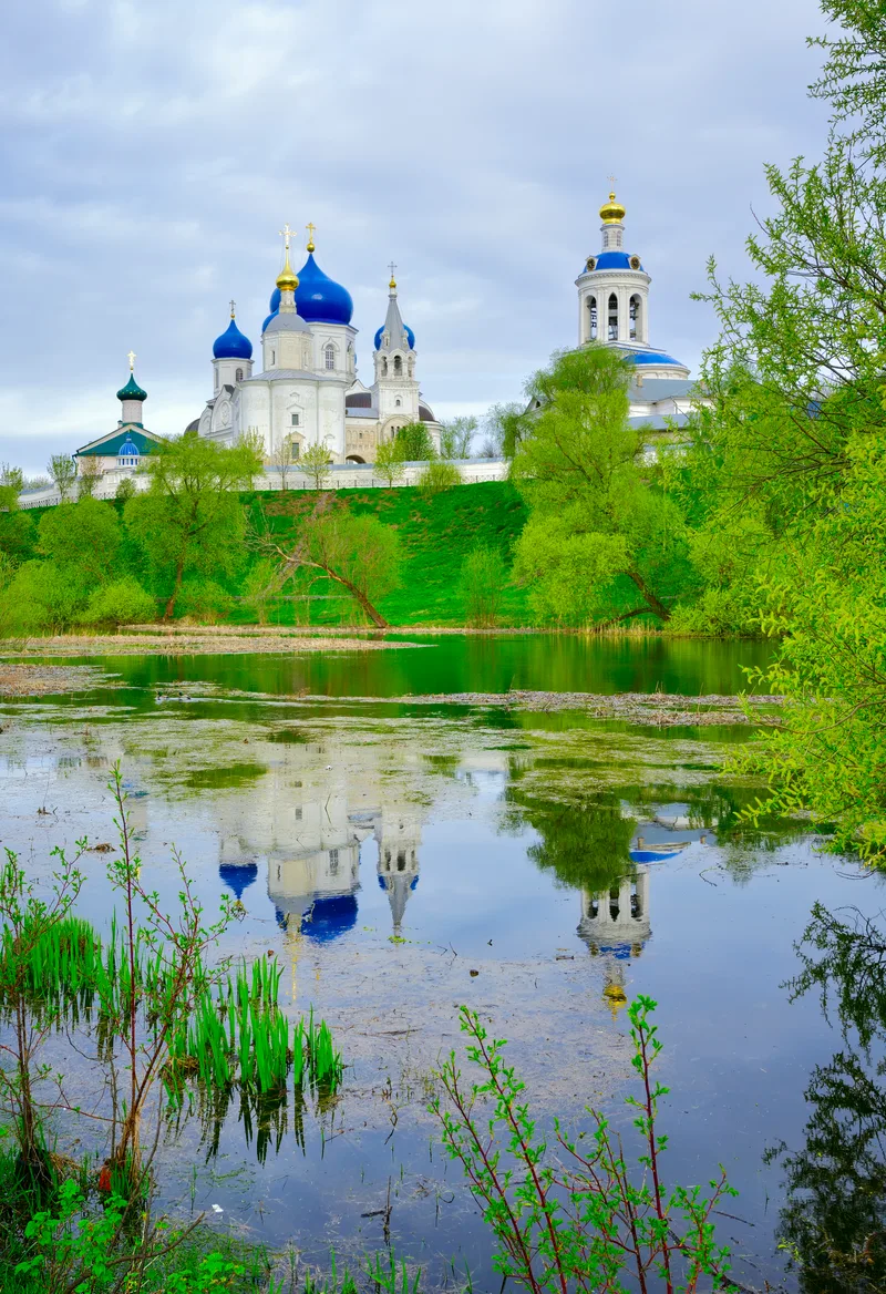 Domes Bogolyubov Monastery