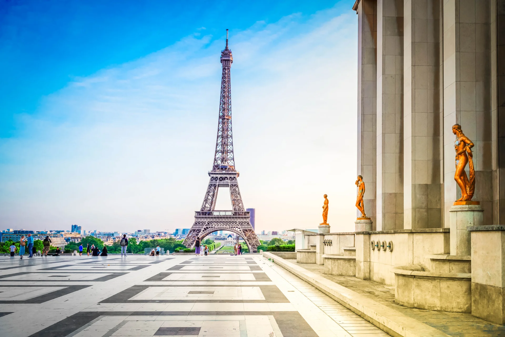 Eiffel Tour From Trocadero Paris. Uncategorized wallpaper. 6000×4000px. Free download for personal use.
