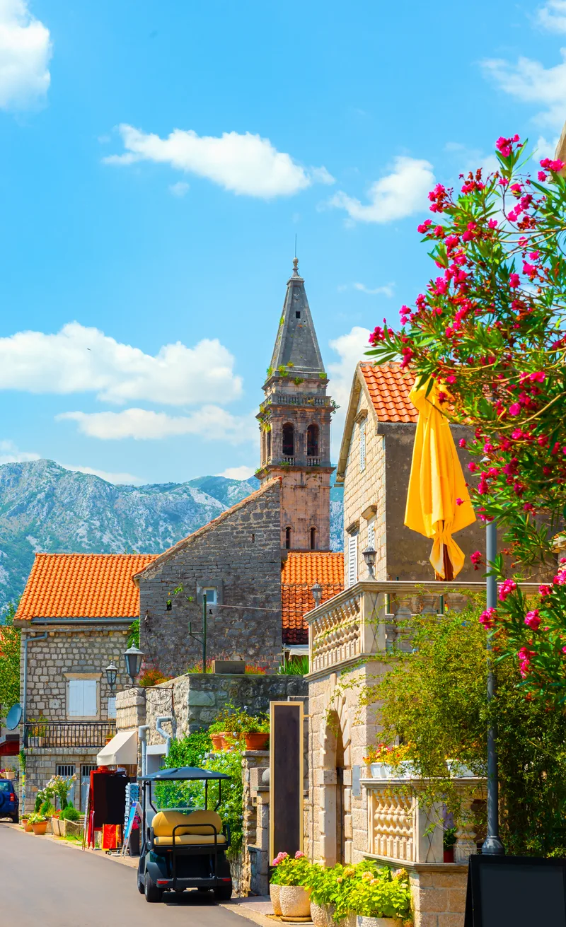Embankment City Perast Montenegro