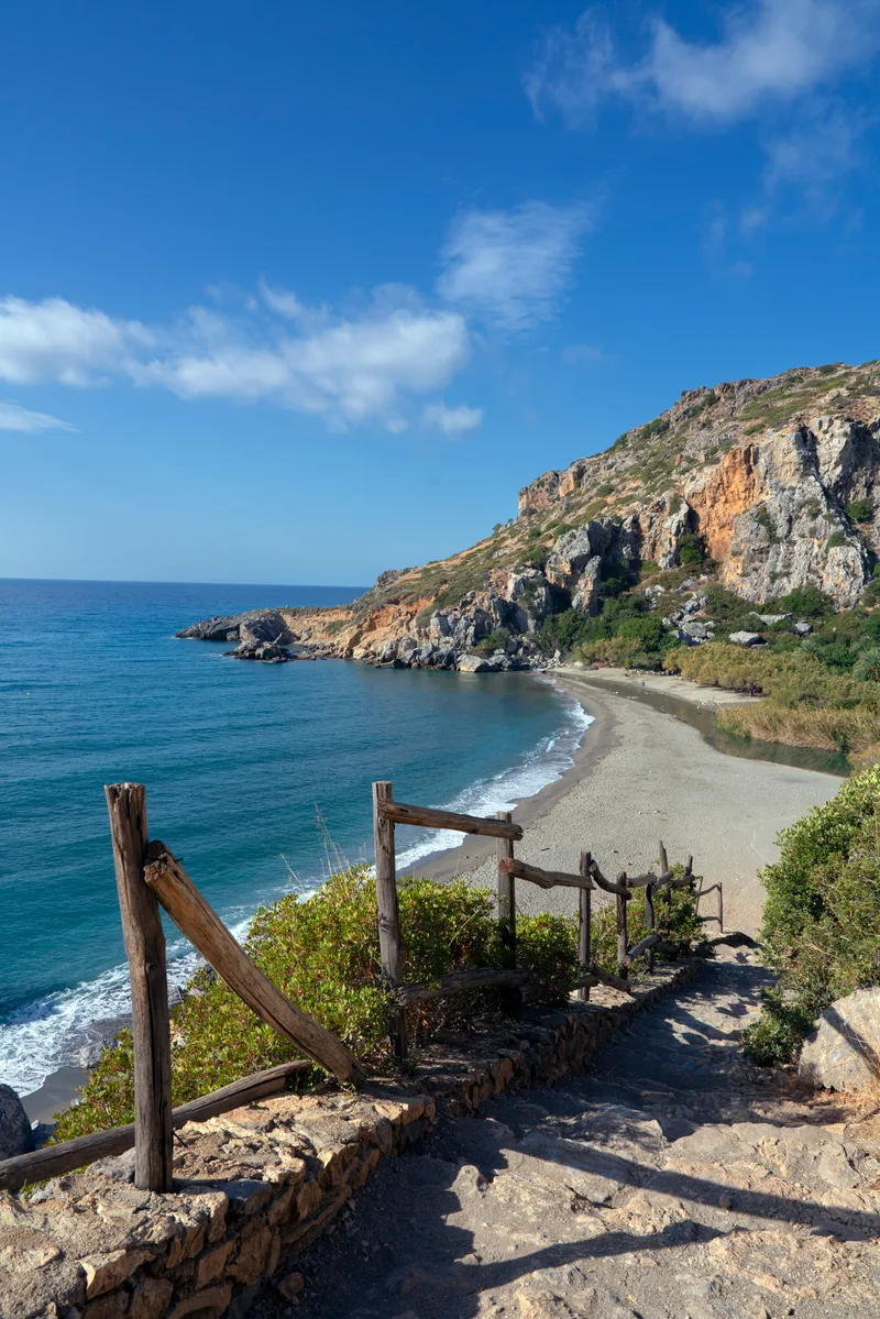 Famous Preveli Beach