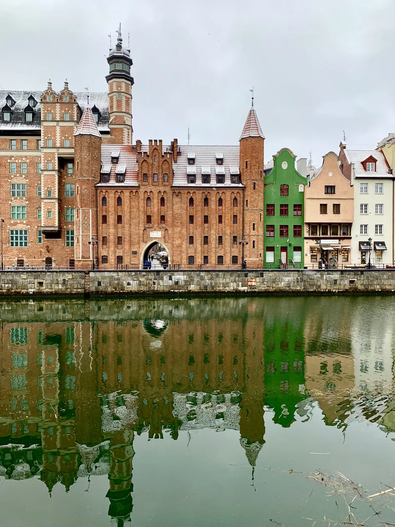 Gdansk Winter Morning