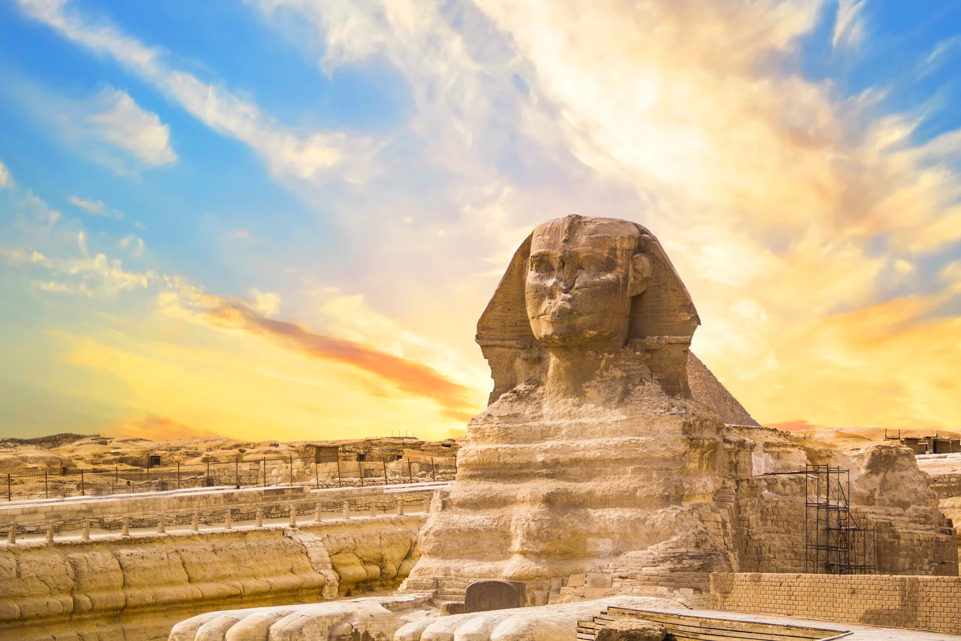 Great Sphinx Against Background Pyramids Giza Egypt. Uncategorized wallpaper. 5184×3456px. Free download for personal use.