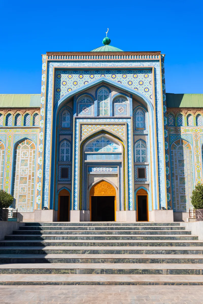 Haji Yaqub Mosque Exterior Dushanbe Tajikistan