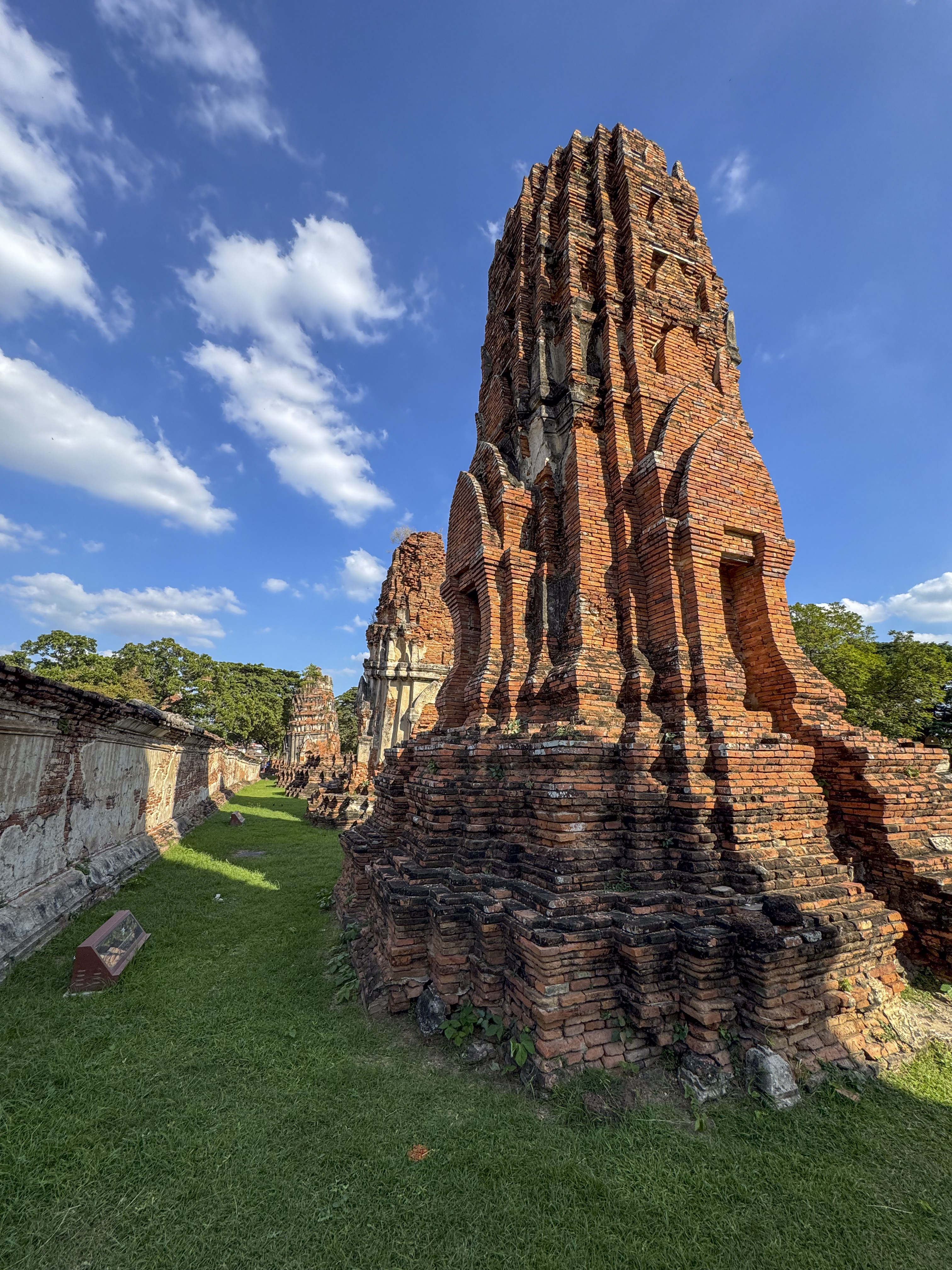 Historical Sight Buddhist Temple Stands Serene Silence Thailand