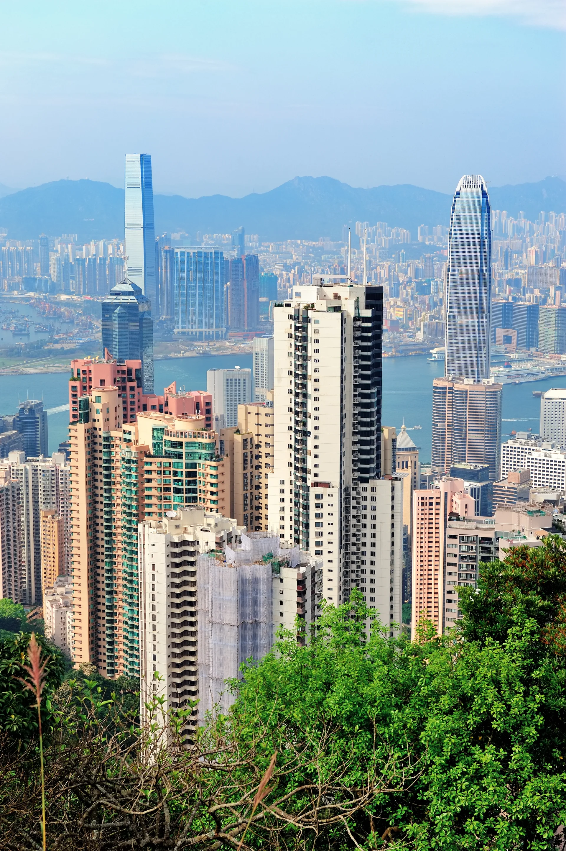 Hong Kong Aerial View. Aerial wallpaper. 2832×4256px. Free download for personal use.
