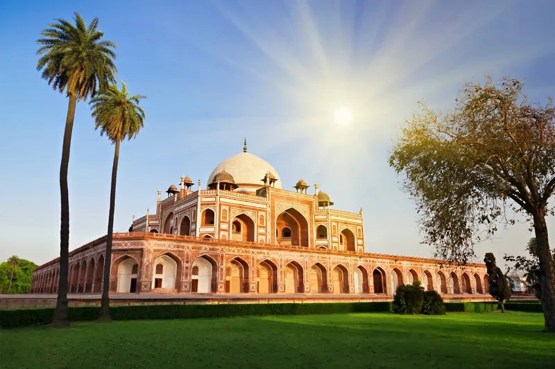 Humayun S Tomb Delhi Landscape