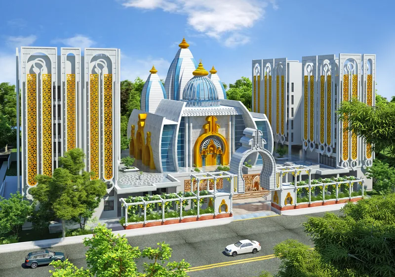 Iskcon Temple Dhaka Iskcon Temple New Photo