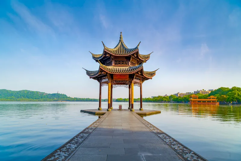 Jixian Pavilion West Lake Hangzhou