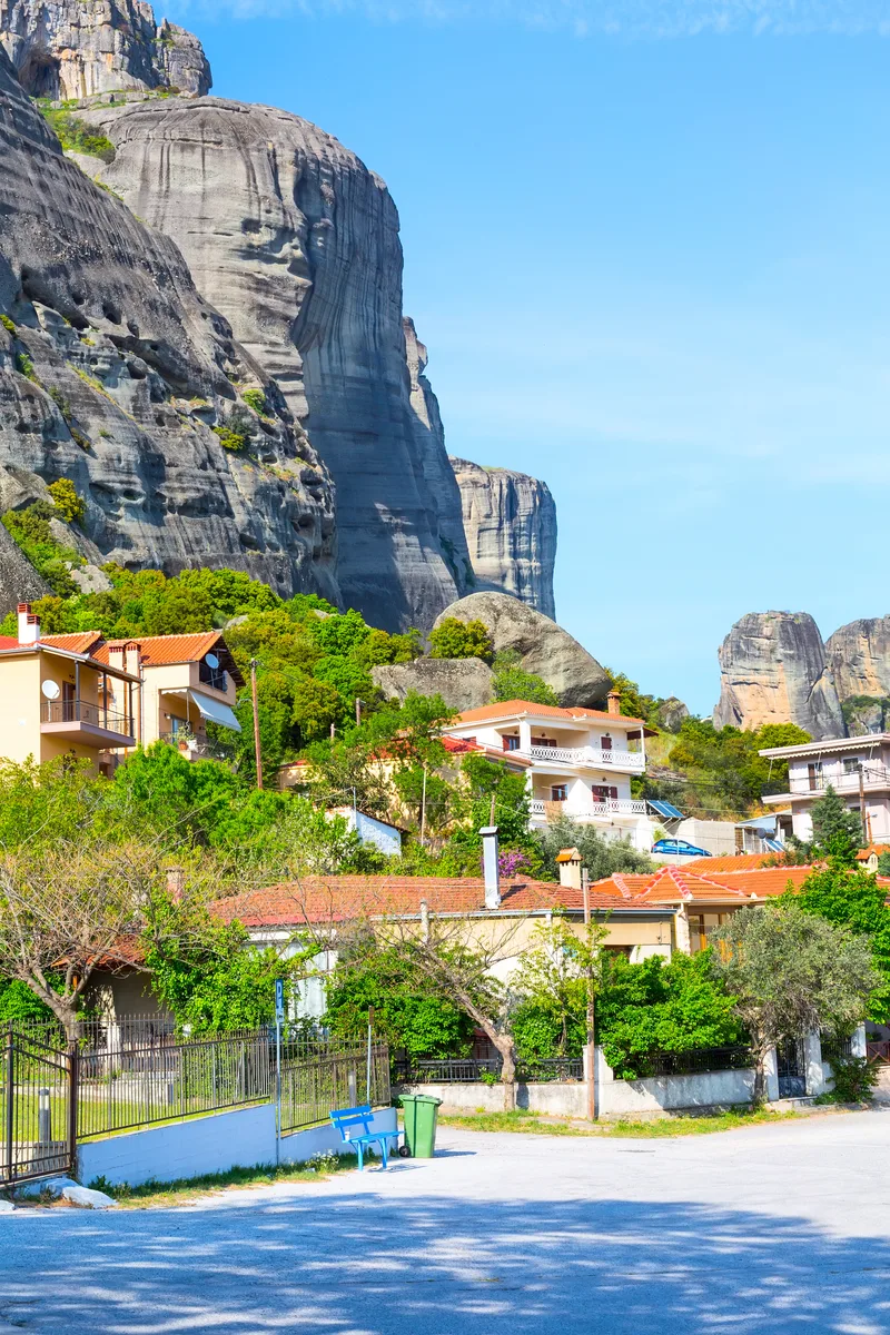 Kastraki Village Rocks Meteora Greece