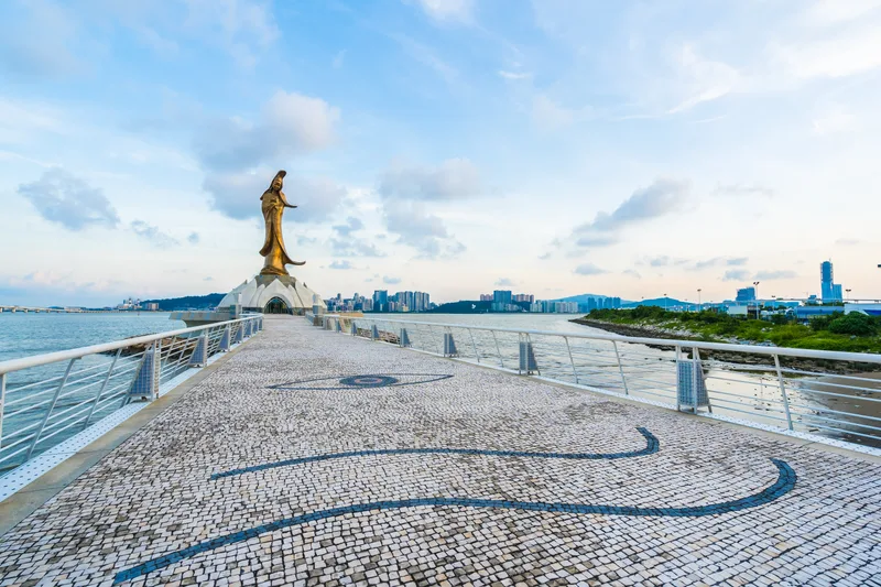 Kun Iam Statue Landmark Macau City