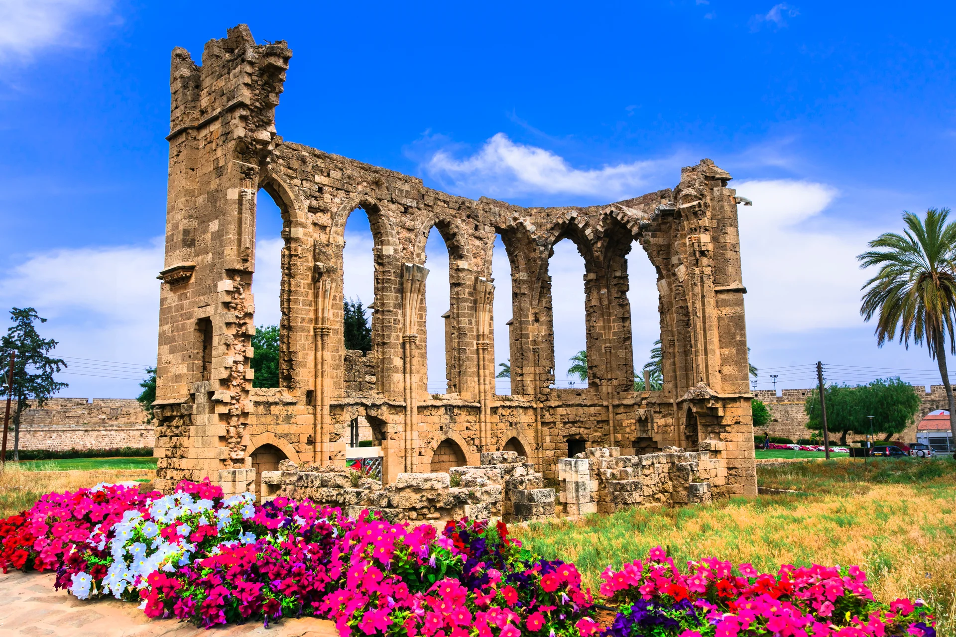 Landmarks Cyprus Ruins Church St John Famagusta Gazimagusa. Uncategorized wallpaper. 6480×4320px. Free download for person…