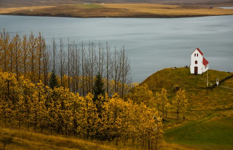 Landscape With Beautiful Nature Iceland