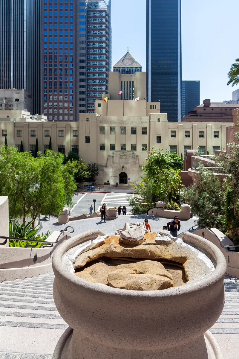 Library Los Angeles California July 28 2011 Unidentified People