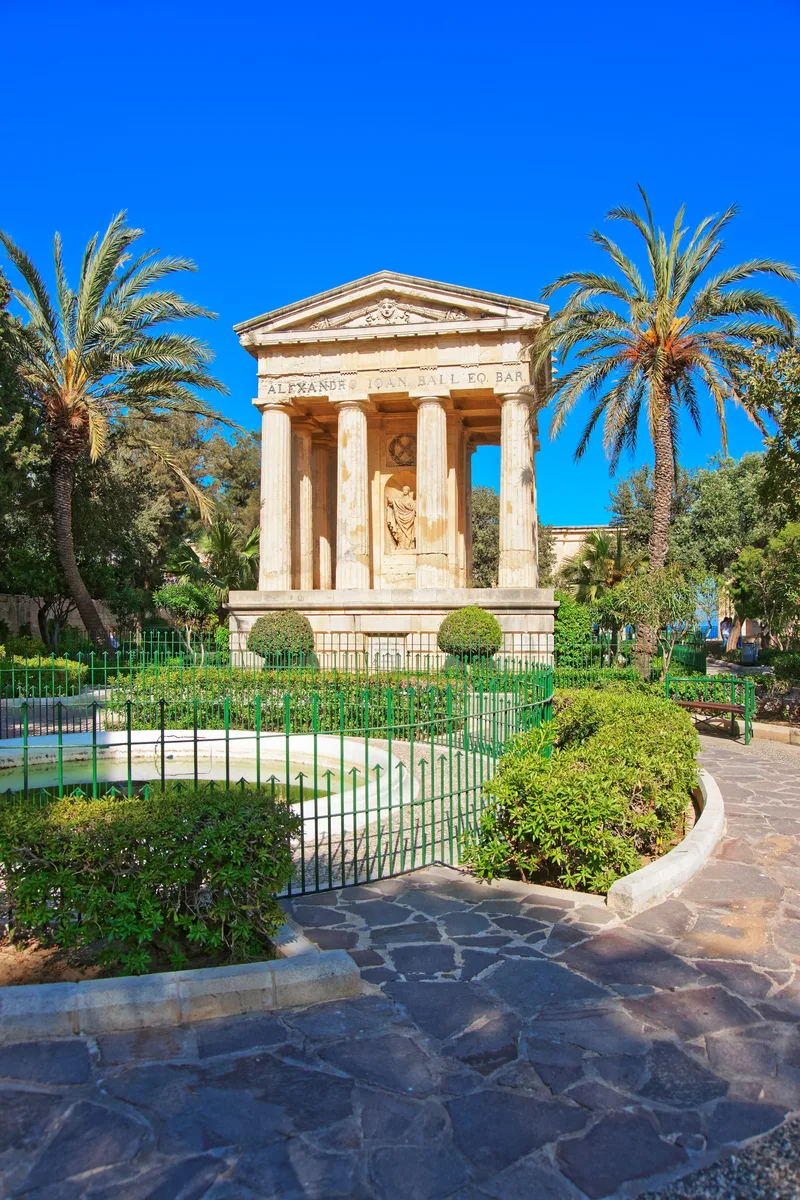Lower Barracca Garden Valletta Malta