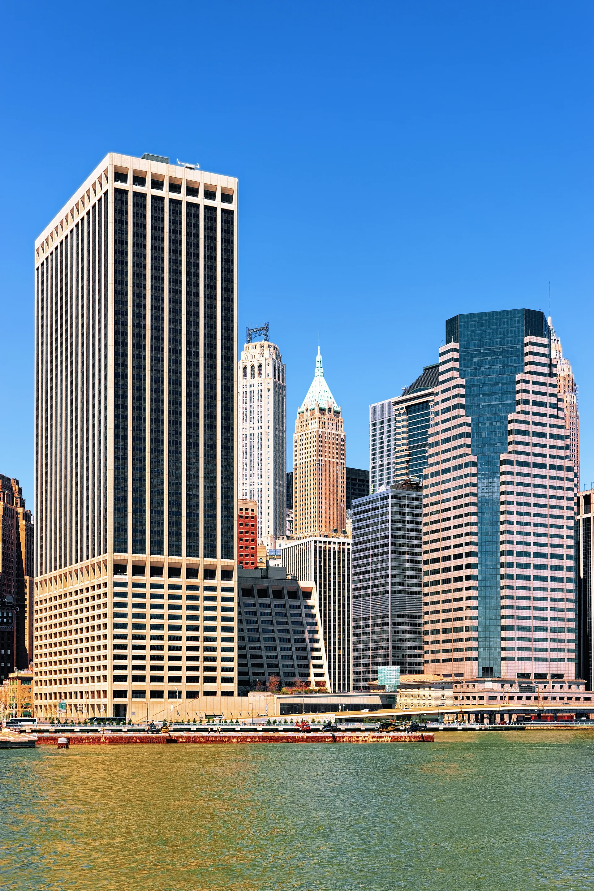 Lower Manhattan New York Usa From Hudson River. Uncategorized wallpaper. 3800×5700px. Free download for personal use.