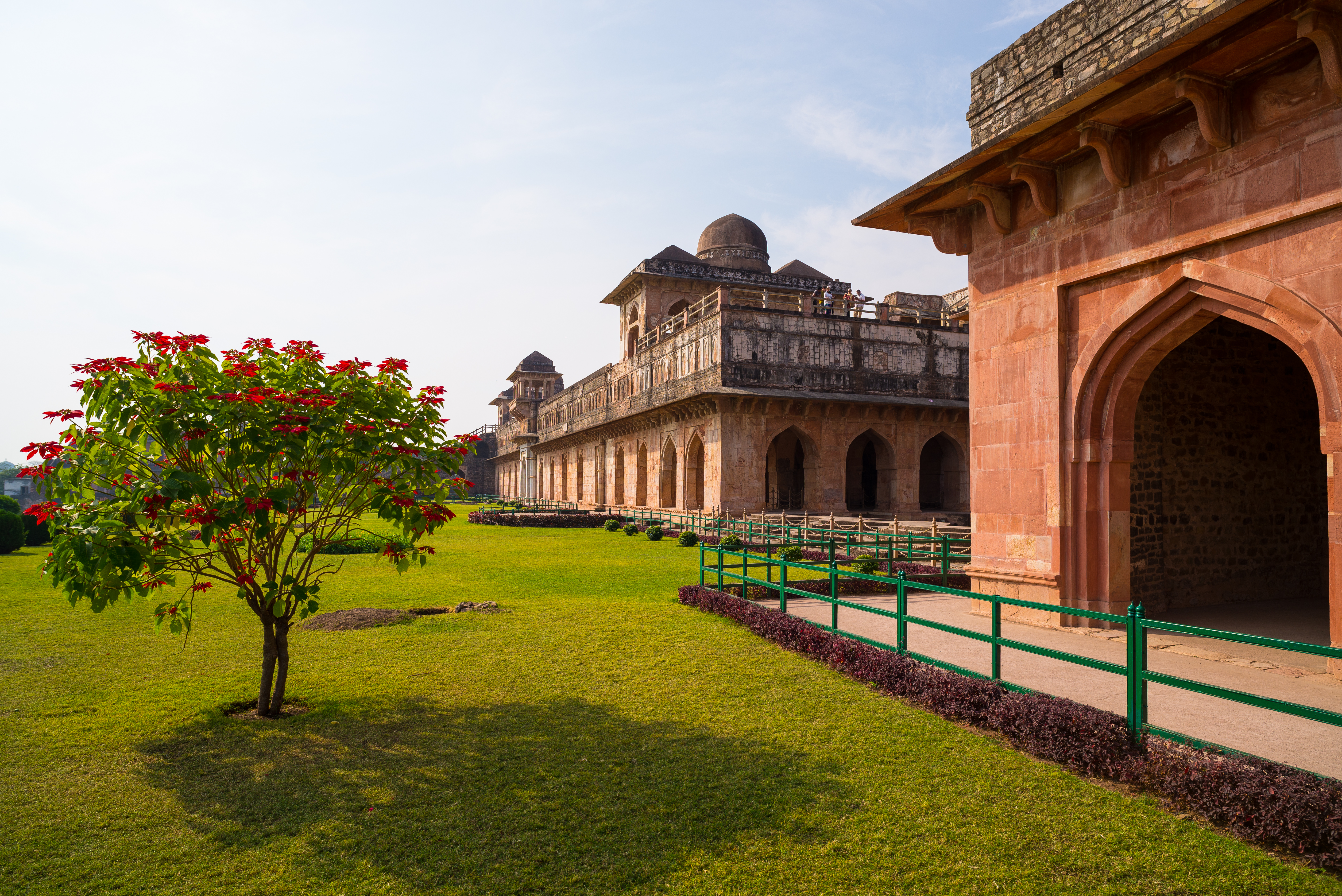 Mandu India Afghan Ruins Islam Kingdom Mosque Monument Muslim Tomb Jahaz Mahal