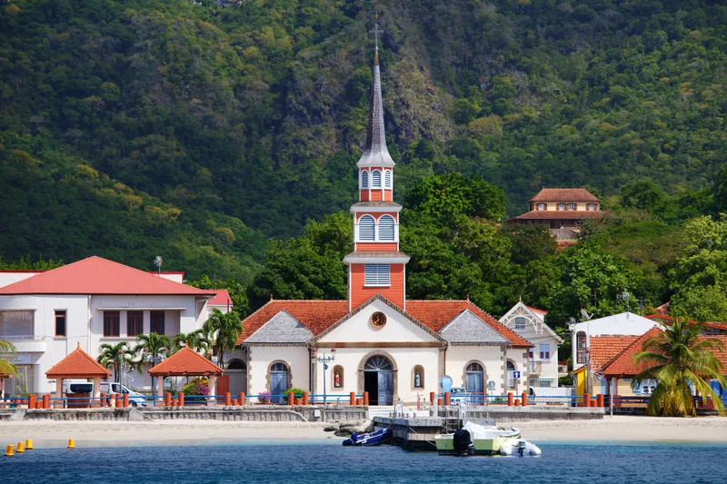 Martinique Picturesque City Les Anses D Arlet West Indies