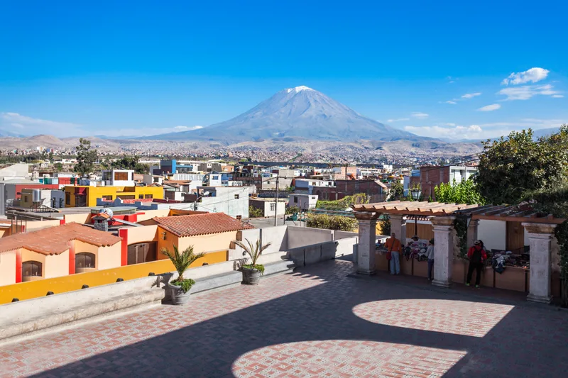 Misti Volcano Arequipa Peru