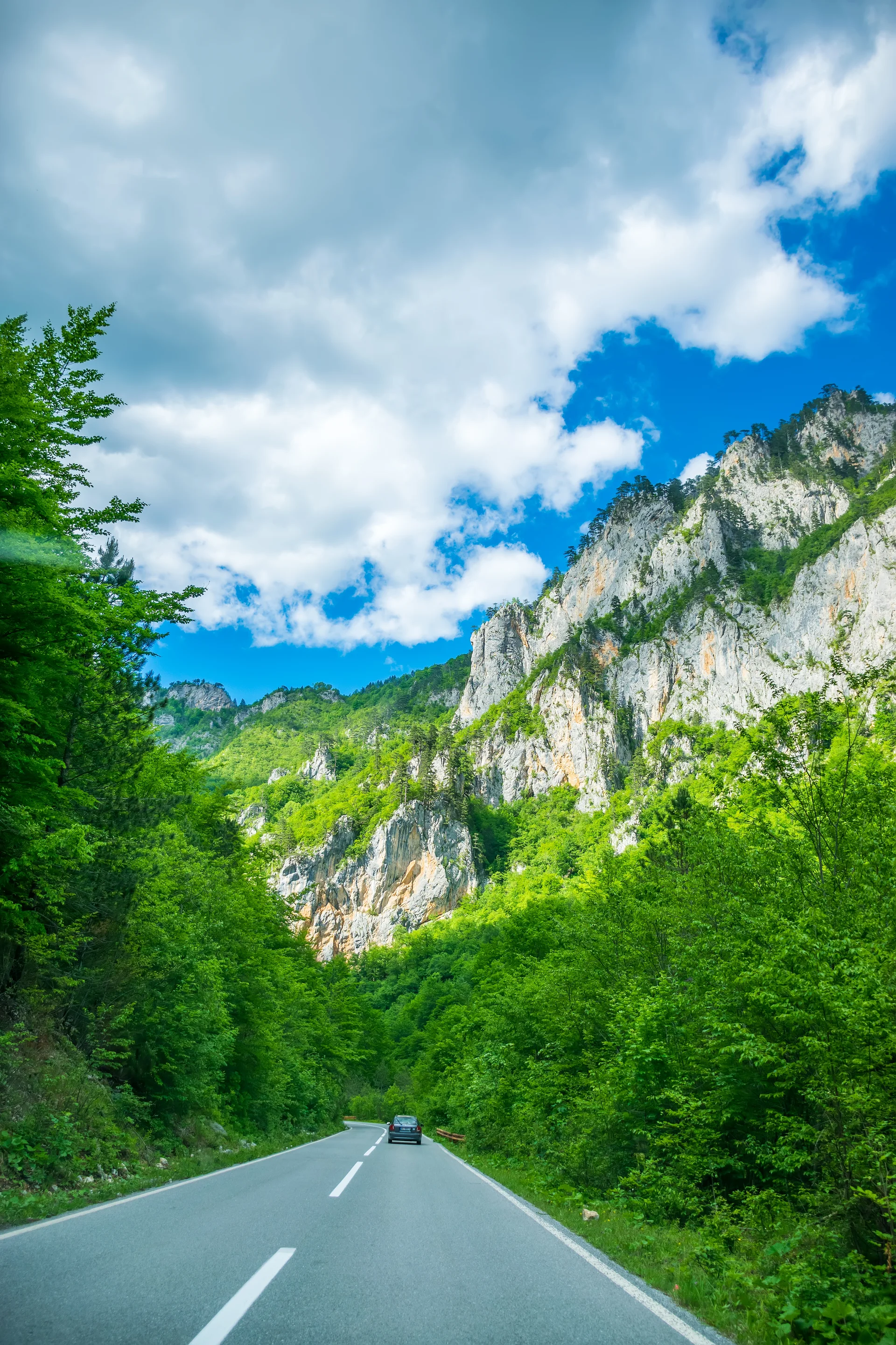 Montenegro Tourists Travel Mountain Roads Montenegro By Car. Cars wallpaper. 4000×6000px. Free download for personal use.