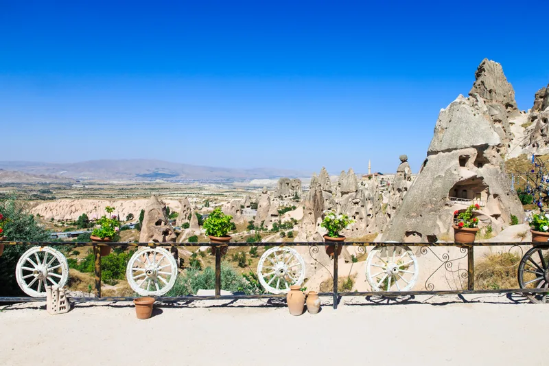 Mountain Landscape Cappadocia Anatolia Turkeyxaxa