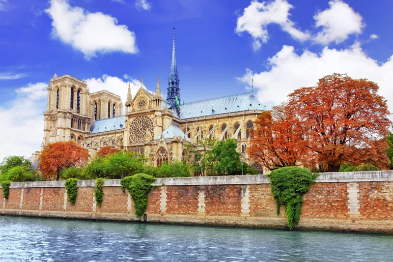 Notre Dame De Paris Cathedral Paris France