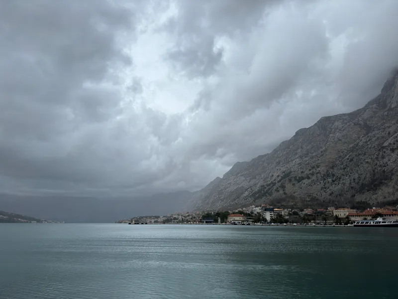 Old Town Kotor Montenegro Mountains Sea Walk Adventure Tourism Attraction