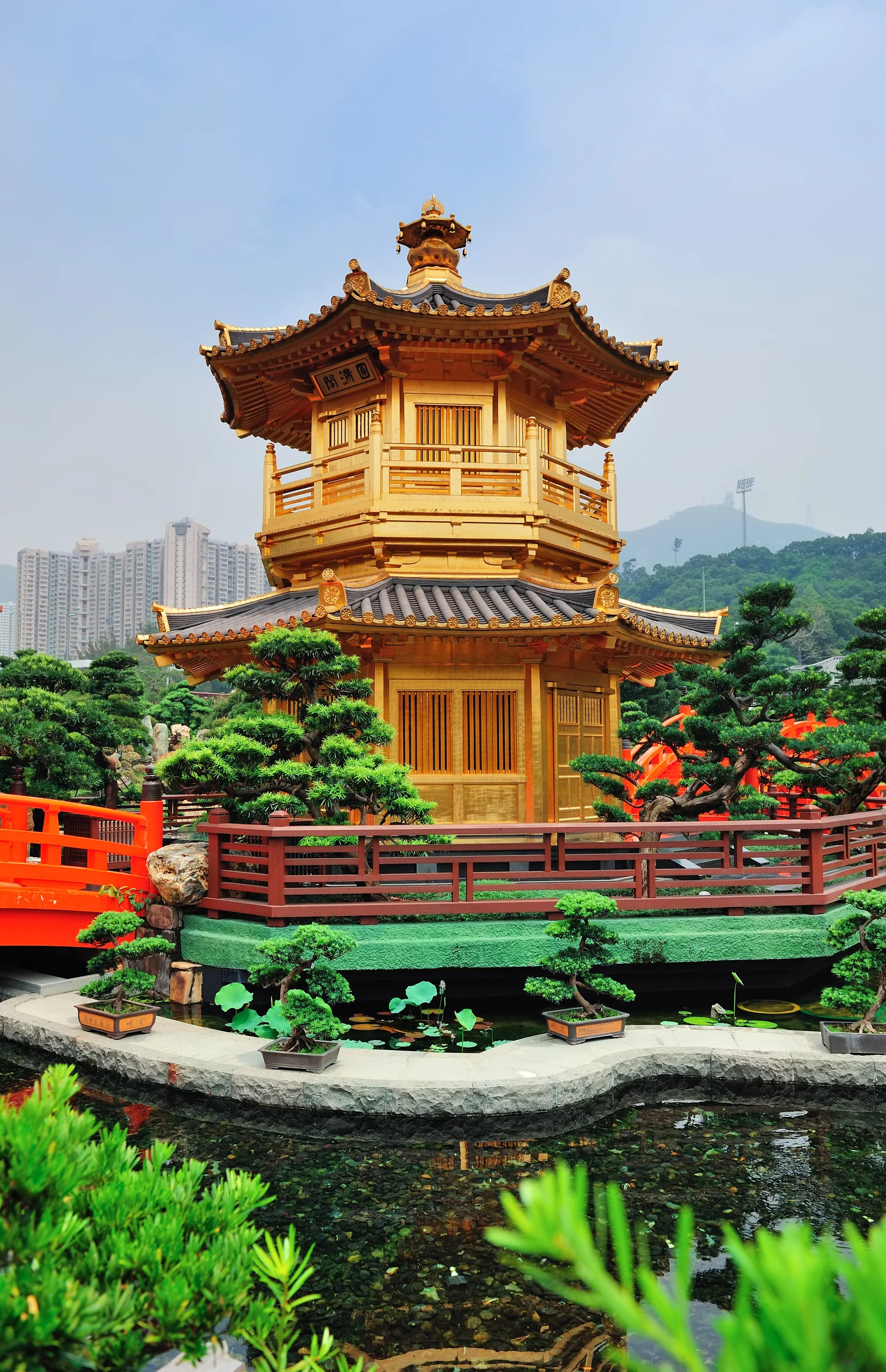Pagoda Style Chinese Architecture Garden Hong Kong. Uncategorized wallpaper. 2744×4247px. Free download for personal use.