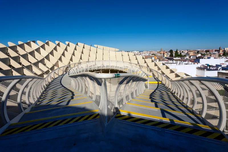 Parasol Located Old Quarter Seville