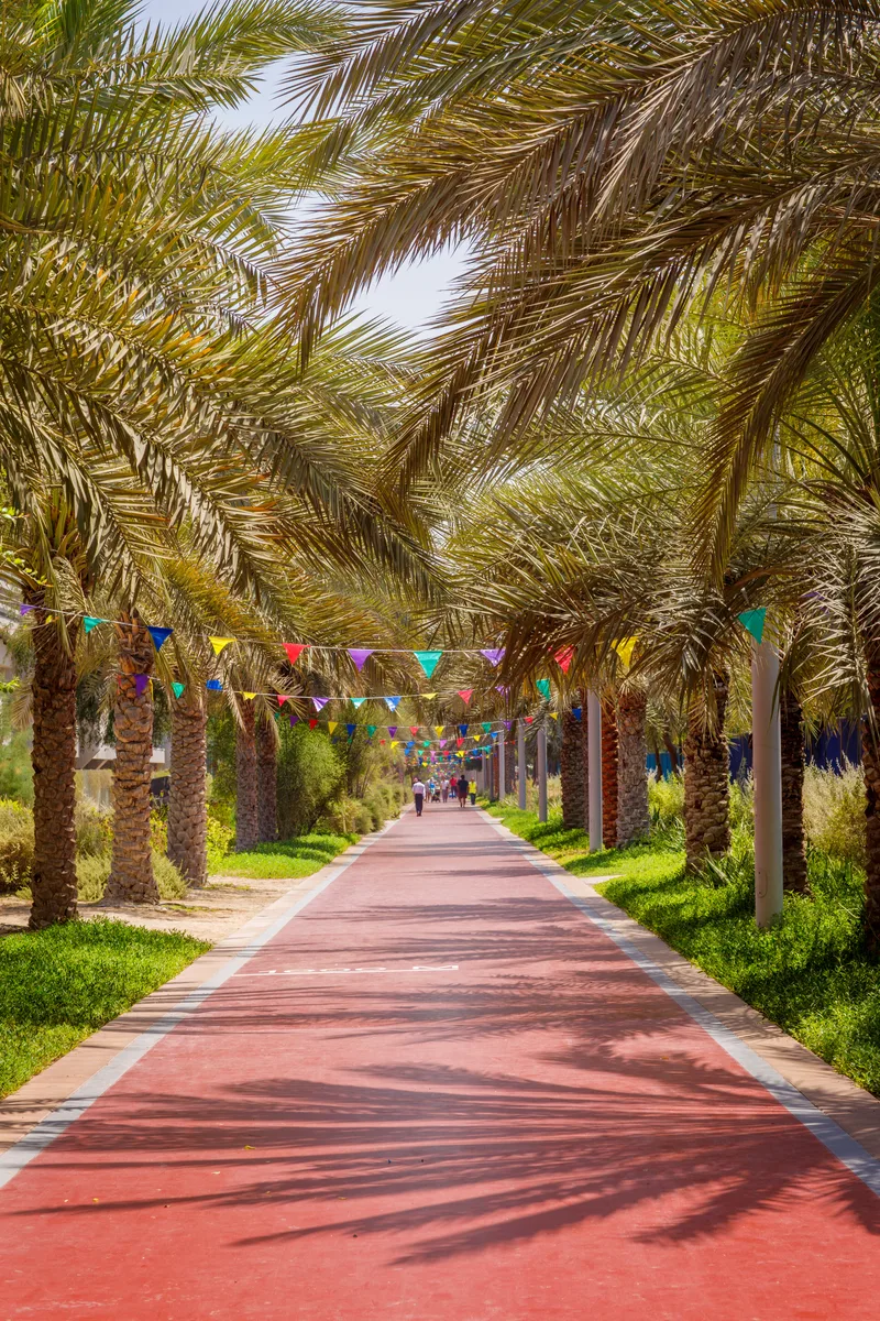 Park Walking Sports Palm Jumeirah Dubai