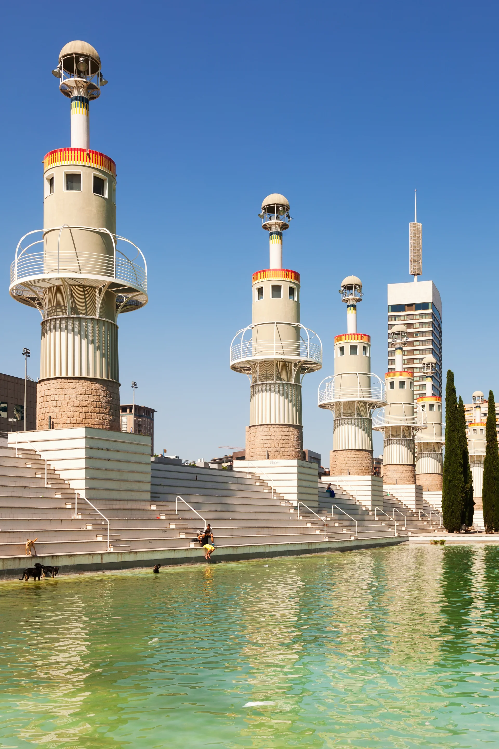 Parque De La Espana Industrial Barcelona. Uncategorized wallpaper. 3519×5278px. Free download for personal use.