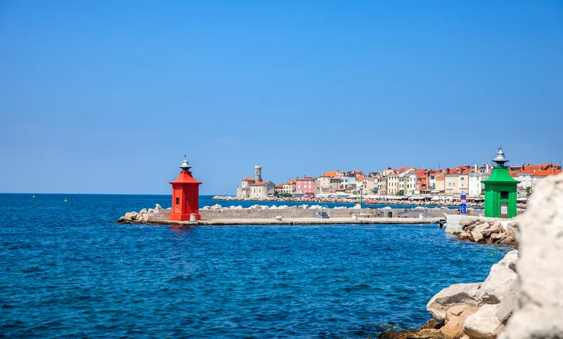 Piran Town Slovenia Body Mediterranean